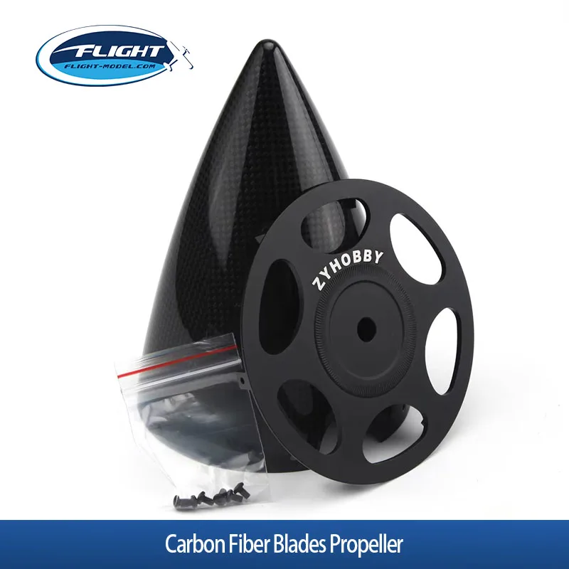 

1Pc Carbon Fiber Spinner For 2 Blades Propeller 2.75-5.5 Inch Gas Powered Fixed Wing RC Airplane Spare Parts