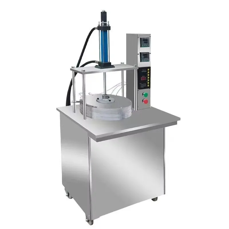 2026 High Efficiency Tortilla Pita Dough Sheet Pancake Presser Machine/ Hydraulic Chapati Making Machine Bakery Equipment