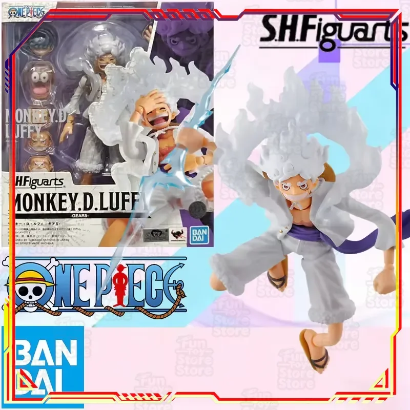

BANDAI S.H.Figuarts ONE PIECE MONKEY D LUFFY GEAR5 RORONOA ZORO Action Figure Model Toy Original Box In Stock Official