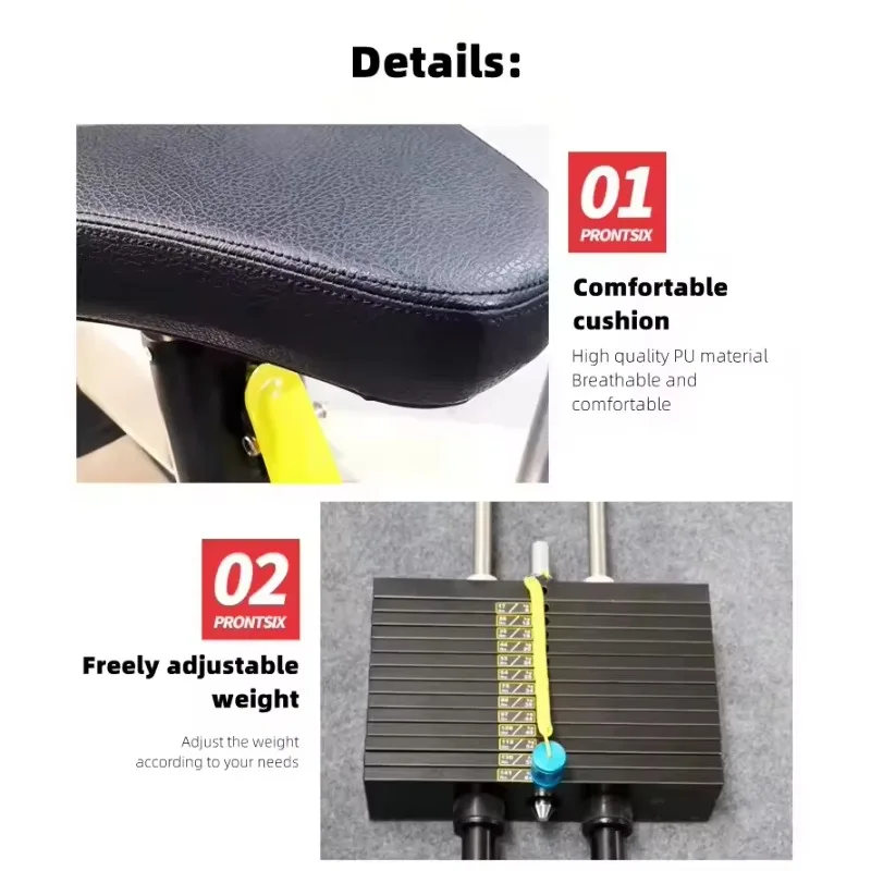 

Manufacturer Bench Plate Loaded Gym Dual GYM Fitness Workout Set Pin Load Selection Leg Curl and Extension Machine