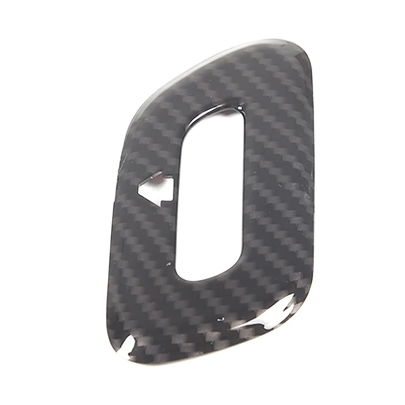 لشروليه كورفيت C7 2014-2019 ABS ألياف الكربون سيارة المرآب التحكم عن بعد التبديل غطاء ملصق مزخرفة اكسسوارات السيارات #4