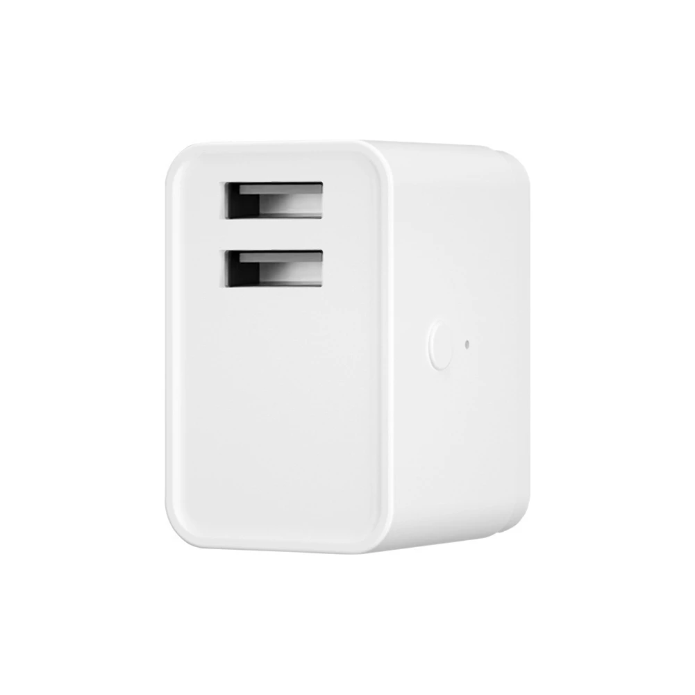 

EYFL-Tuya Smart Zigbee USB-адаптер-переключатель 5В, мини-адаптер питания с 2 USB-портами, управление через Smart Life для Alexa, Google, Яндекс, Алиса