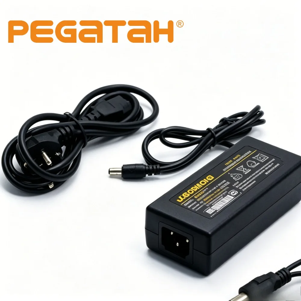 pegatah-60w-12-ボルト-5a-eu-us-プラグ電源アダプタ-dc5521-コネクタ-cctv-dvr-セキュリティカメラアクセサリー用