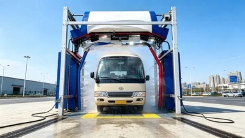 Touchless Car Wash Machine Coin Operated 24h Self Service High Pressure Scratch Free Auto Washer