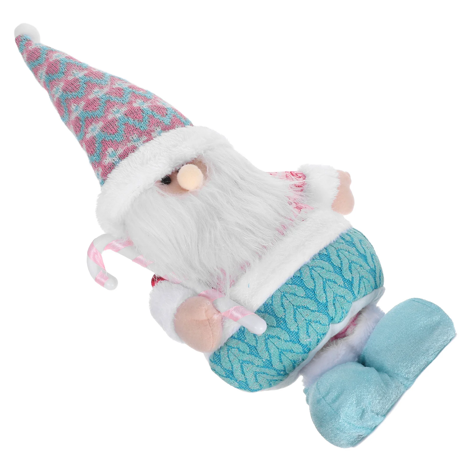 

Santa Claus Ornament Craft Statue Christmas Decoration Decorative Figurine Festival Supply