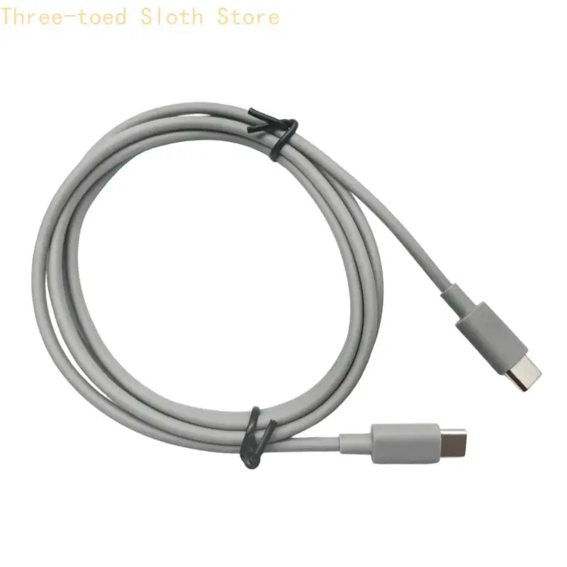 Typ-C-Ladekabel für Kopfhörer, Grau Ersatzkabel zum Aufladen von Kopfhörern E74A – Detail 7