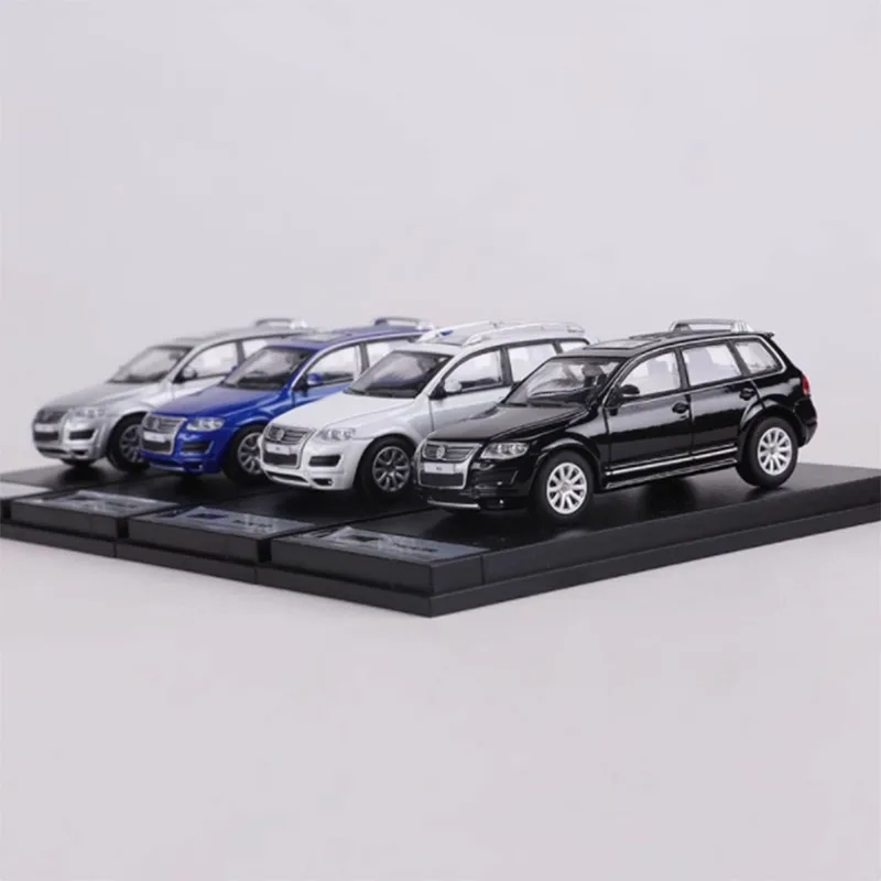 Shadow escala 1:64 touareg r50 simulação liga modelo de carro exibição estática brinquedo colecionável presente ornamento lembrança decoração