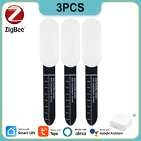 1-5pc Tuya Zigbee Soil Tester Humidity Temperature Moisture Sensor Smart Life APP Monitor Garden Automation Irrigation Detection