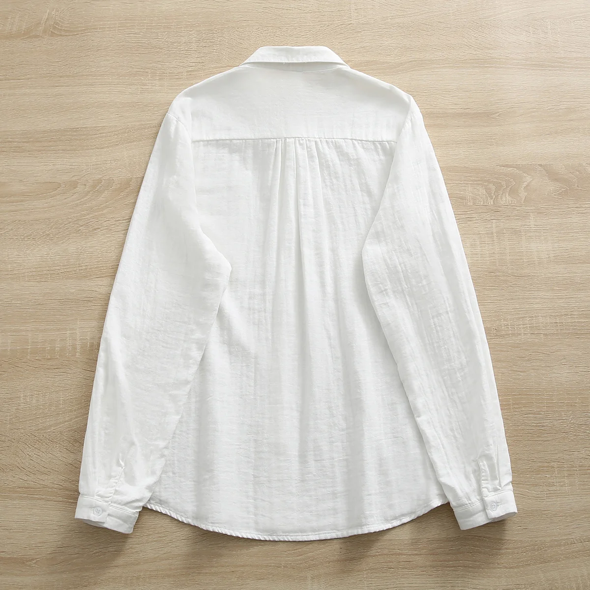 Women long sleeve shirt Japanese style embroider cotton shirts mori kei clothing 100% cotton yarn basic shirts women tops female