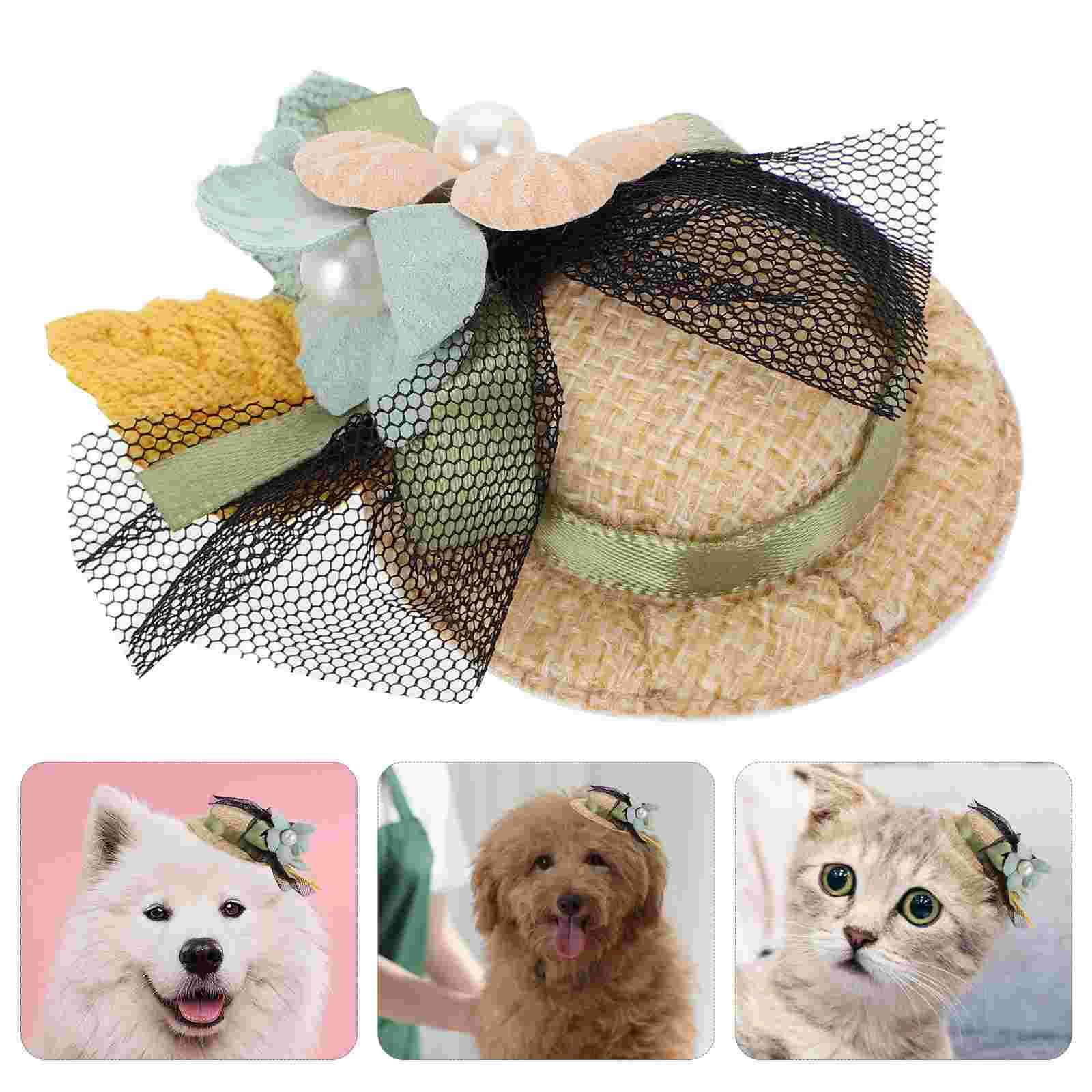 

Adorable Puppy Hair Clips for Small Dogs and Cats Pet Hair Accessories for Special Occasions Pet Small Hairpins Dogs