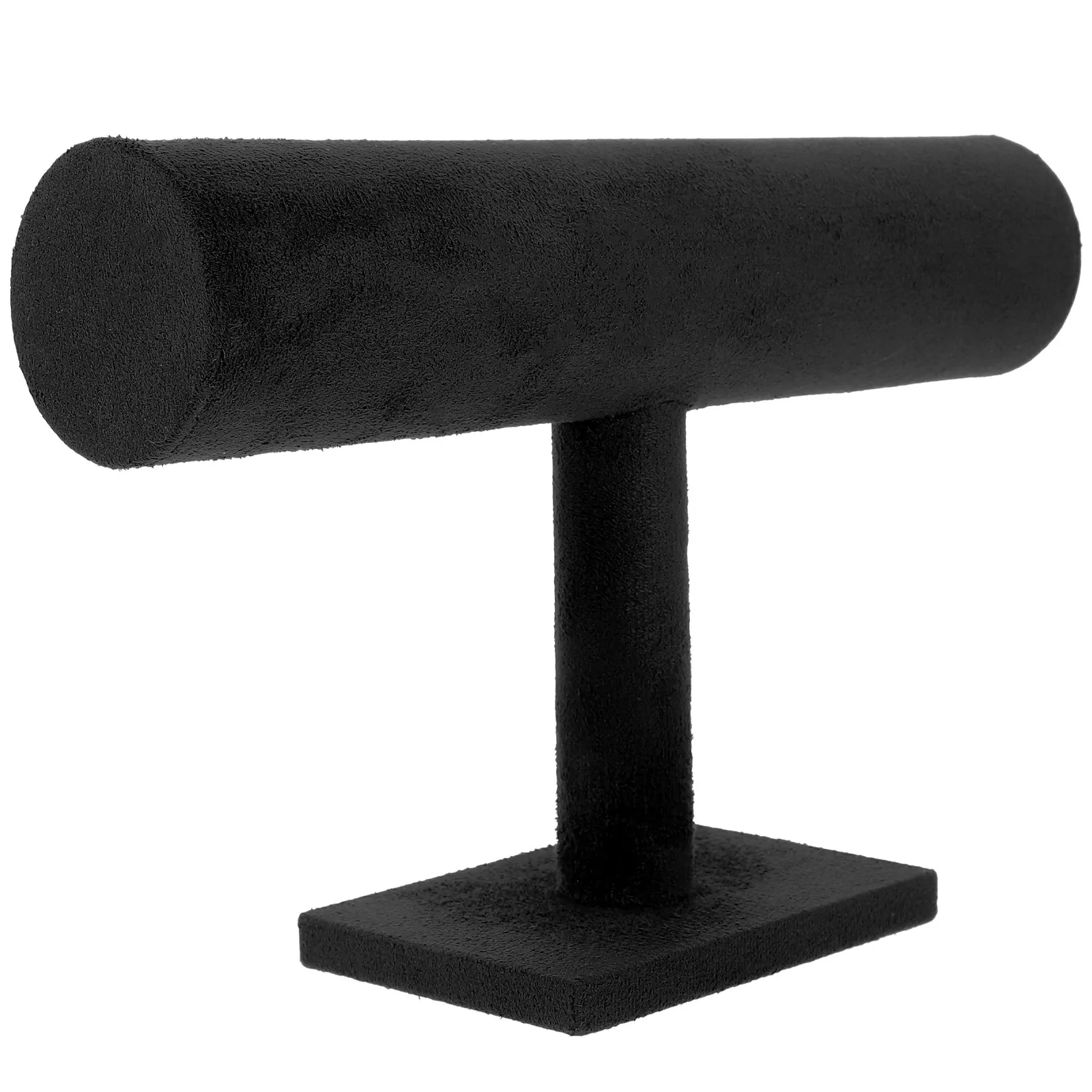 Bracelet Display Stand Lint-Free Wood Material Stable Bracelet Holder Organizer for Watches Bracelets Tabletop Jewelry Storage