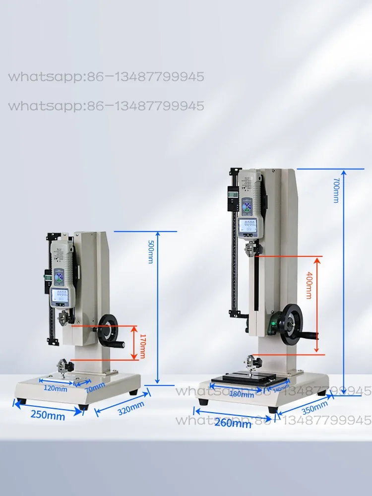 Solid High Precision Hand Spiral Frame Push-pull Force Meter Spring Pressure Testing Machine Tensile Pressure Testing Machine