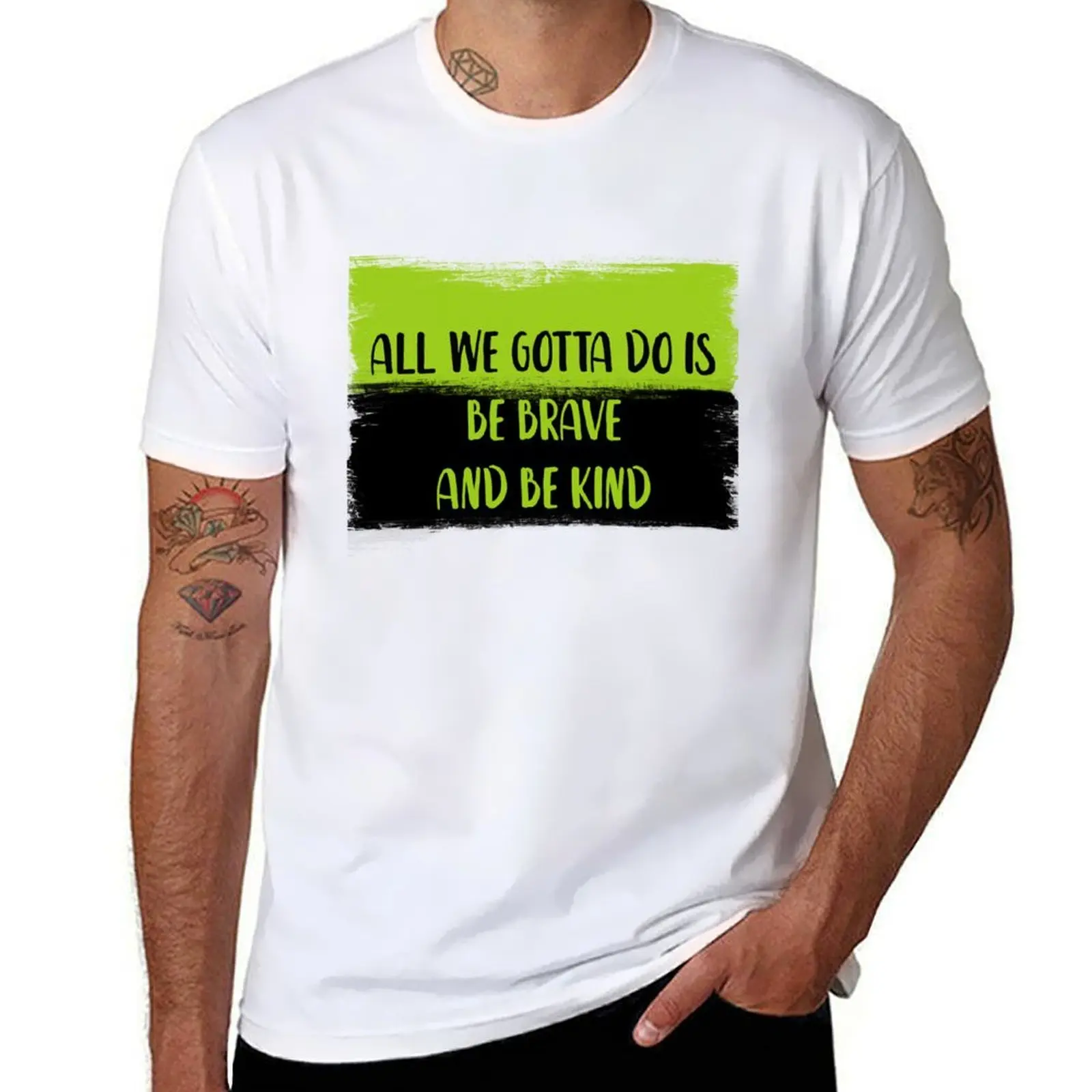 

The National (Band) - Be Brave and Be Kind (Alligator) T-Shirt t shirt custom print man t shirt graphic T-Shirt