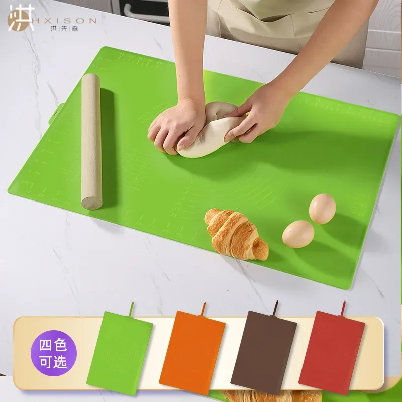 

Silicone pad, food grade kneading pad, large and graduated silicone flour pad, and face silicone, non stick thickened