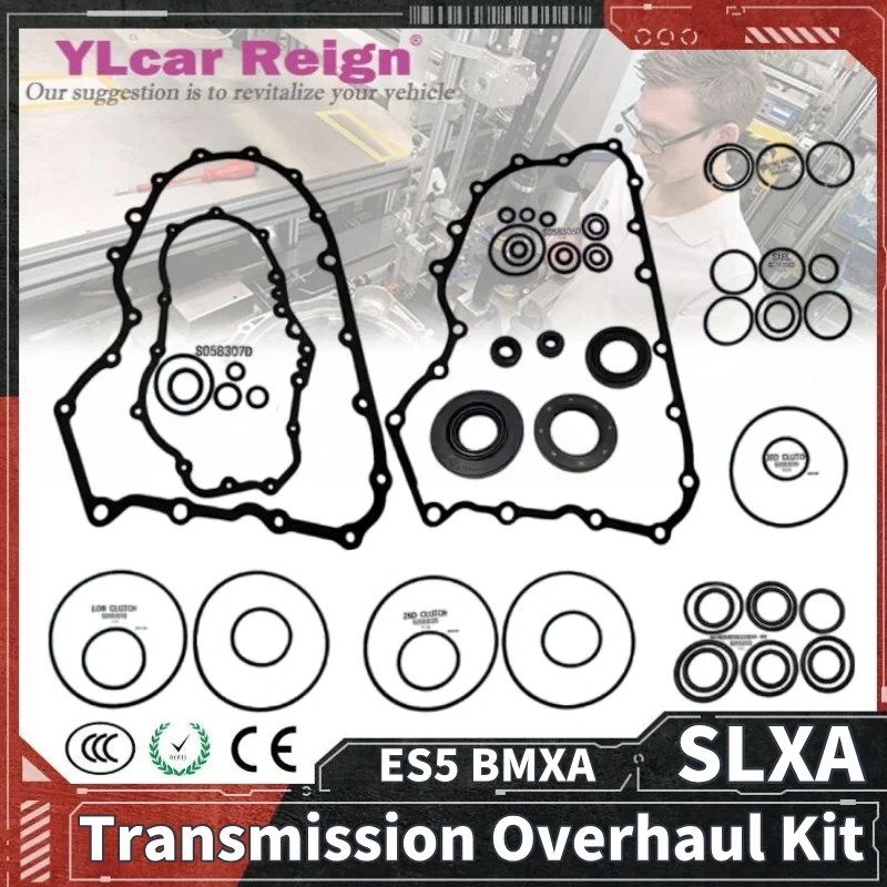 

SLXA ES5 BMXA Automatic Transmission Gearbox Rebuild Repair Overhaul Kit Seals Gasket Fit O-rings for Honda ELEMENT Civic Car