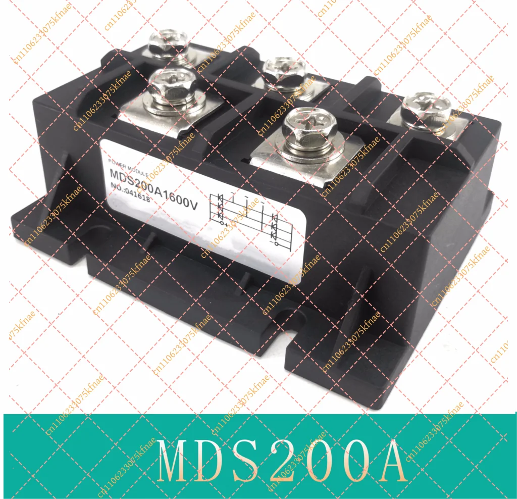 Original MDS200A-16 IGBT/Diode Rectifier Module (200A 1600V) / High Current Three Phase AC to DC Converter Bridge