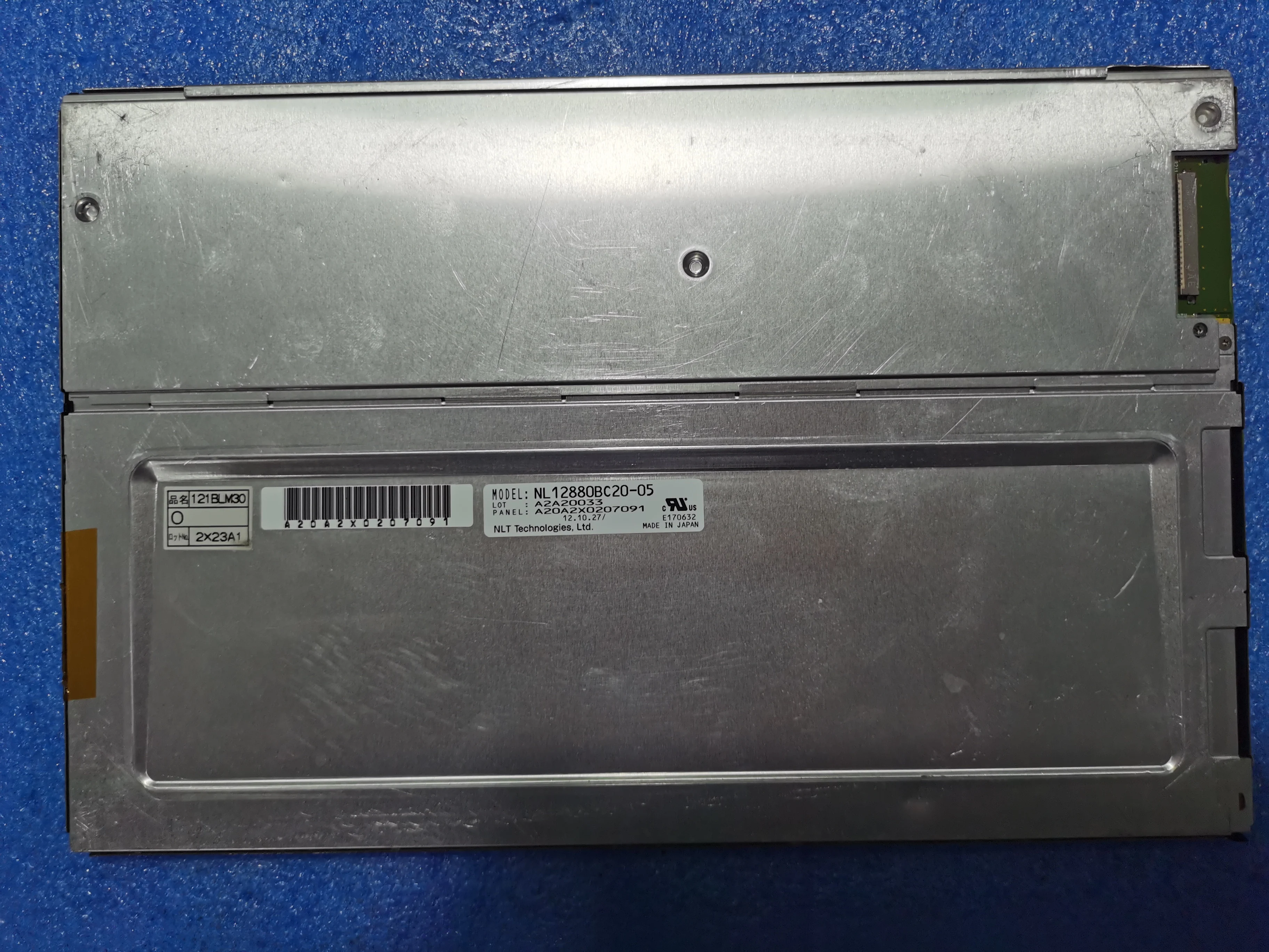 NL12880BC20-05 Original 12.1 inch LED screen in stock NL12880BC20-05D NL12880BC20-10ND