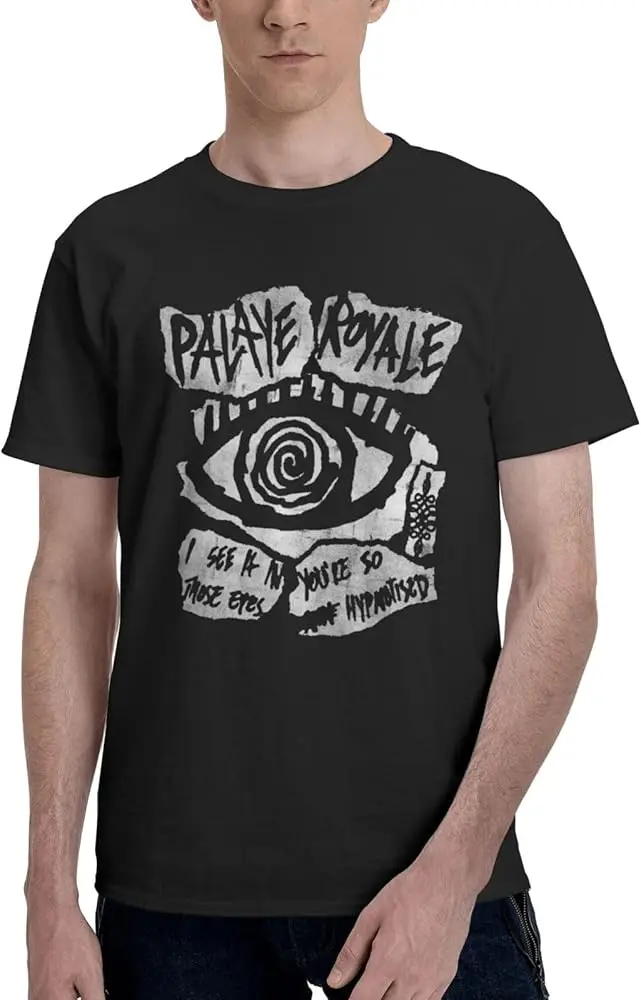 

Palaye Royale Aldult Fashion T Shirts Music Tour 2024 Mens Casual Shirt High Quality 100%Cotton Short Sleeve