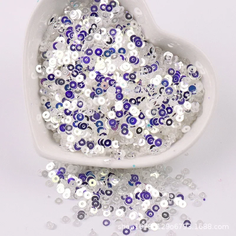 2mm, 3mm, 4mm, golden light, flat PVC, round, high-shining nail art, beaded crystal mud filler in stock.