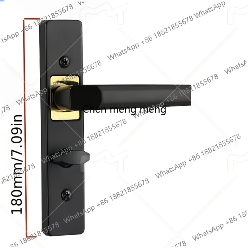 

Aluminum Alloy Door Lock with 2 Handles // Suitable for Bathroom, Kitchen Doors / Bedroom and Room