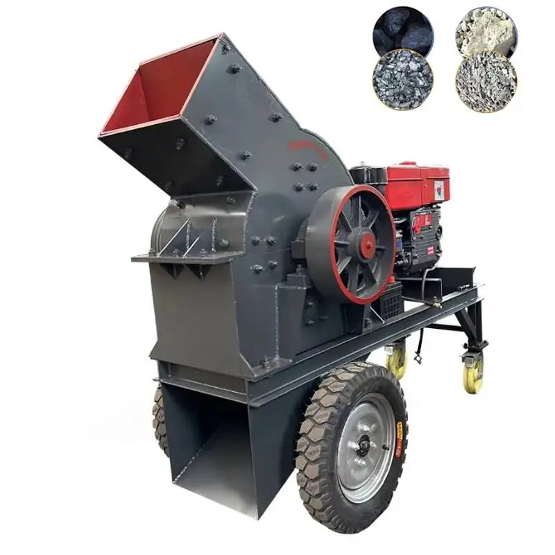 

Easy To Operate Mini Concrete Stone Crushing Equipment Mobile Hammer Crusher