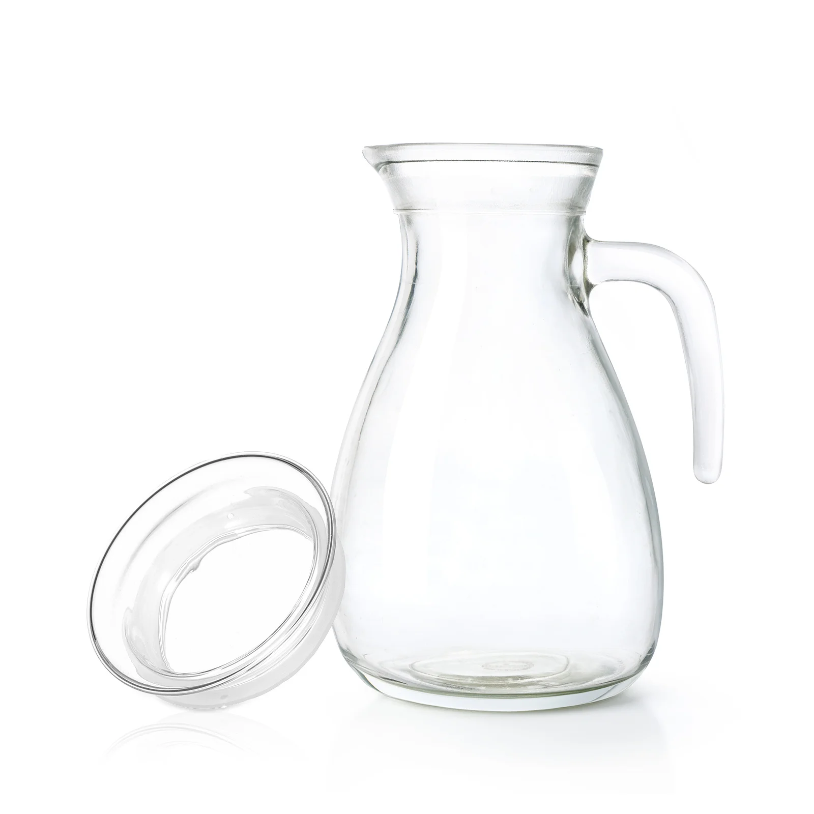 

2pcs Glass Water Pitcher Lid Replaceable For Household Jug Replacement Kitchen Pitcher Accessory Wear-Resistant