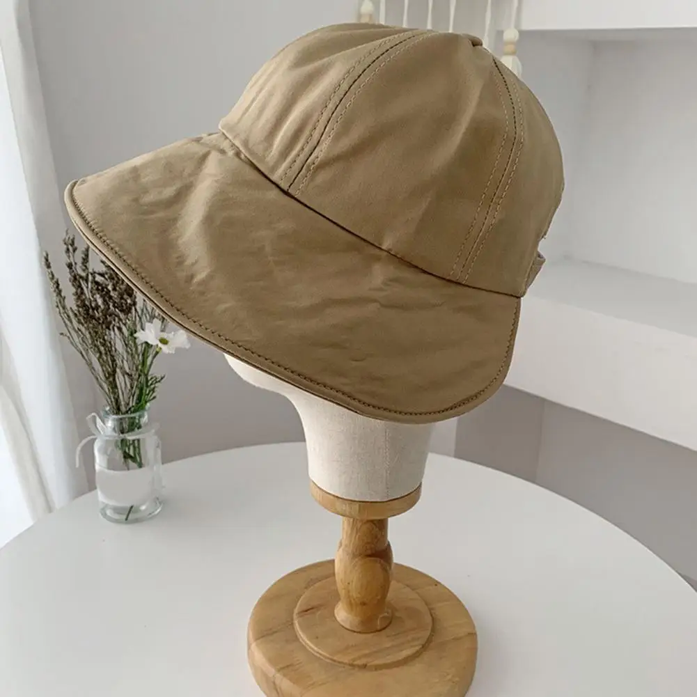 Uv Blocking Sun Hat Uv Sun Hat Stylish Sun Hat for Women Wide Brim Foldable Fisherman Cap with for Beach