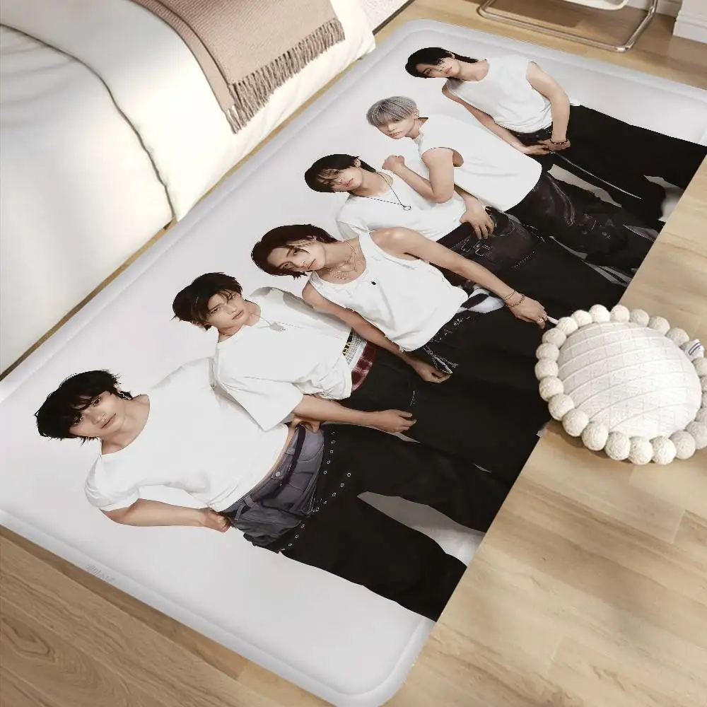 

Коврик для пола Kpop RIIZE в стиле ретро, несколько вариантов, для гостиной, кухни, нескользящий, современный декор для дома