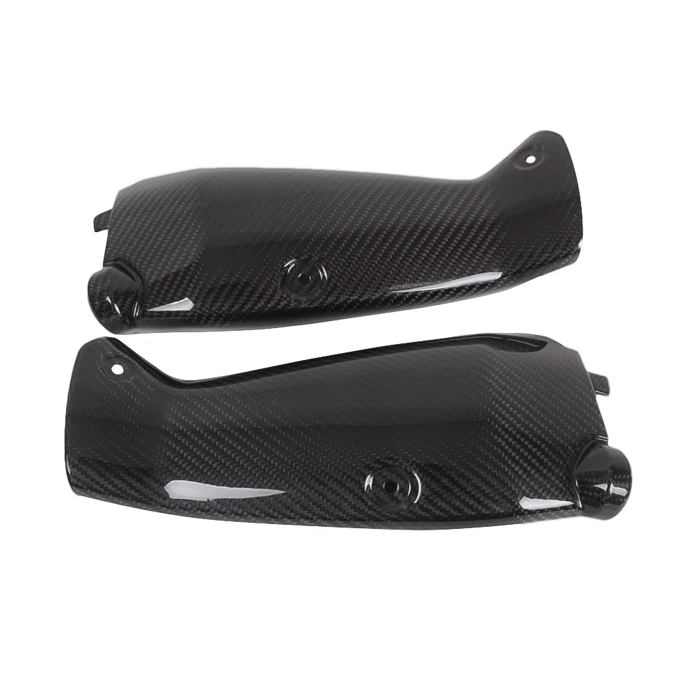 100% Carbon Fiber Motorcycle Side Panel Upper Dash Air Tube Ram Panel Fairing Cowl For YAMAHA R1 2009 2010 2011 2012 2013 2014