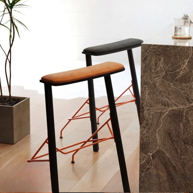 

Bar chair Modern simple home high chair Island table Bar stool Minimalist creative new model
