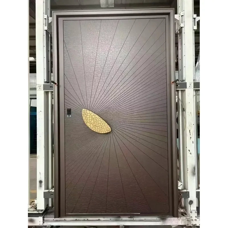 Low-key yet Luxurious Entry Doors for Homes, with a Modern Courtyard Style, Are Very Popular.
