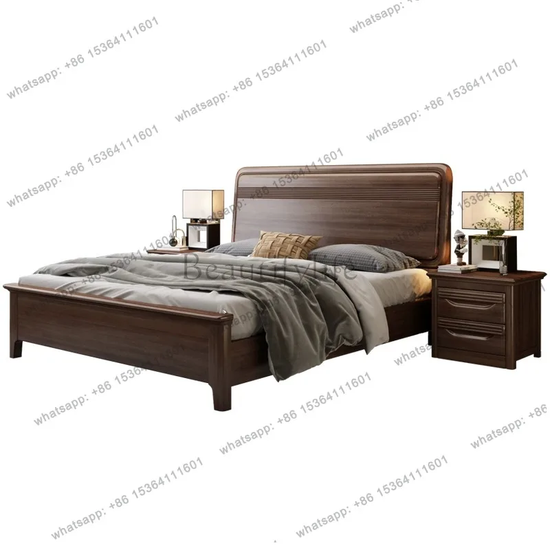 YJ Couples Accessories Double Bed Mattresses Stuff Bunker Bedroom Double Bed ForKids King Letto Matrimoniale Furniture