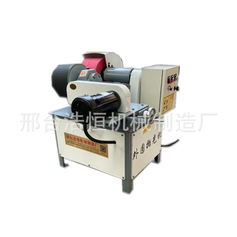 Stainless steel polishing machine Mirror automatic cloth wheel steel pipe rust removal and wire drawing machine