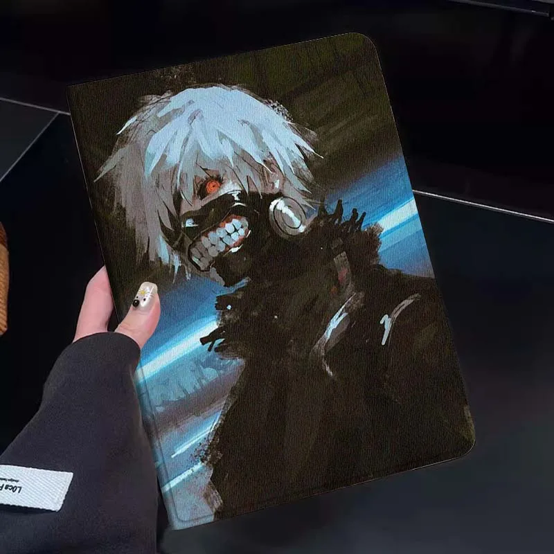 

Hot Kaneki Ken Touka Kirishima Tablet Case For Huawei Honor MatePad MediaPad Air 5 6 7 11 V6 V7 V8 V9 X9 X8 T10 T10s C5e T5 Gift