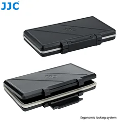 JJC 30 Slots Micro SD Card Case with Label Water Resistant Shockproof Micro SD Card Holder MicroSDHC/MicroSDXC/Micro SD Card