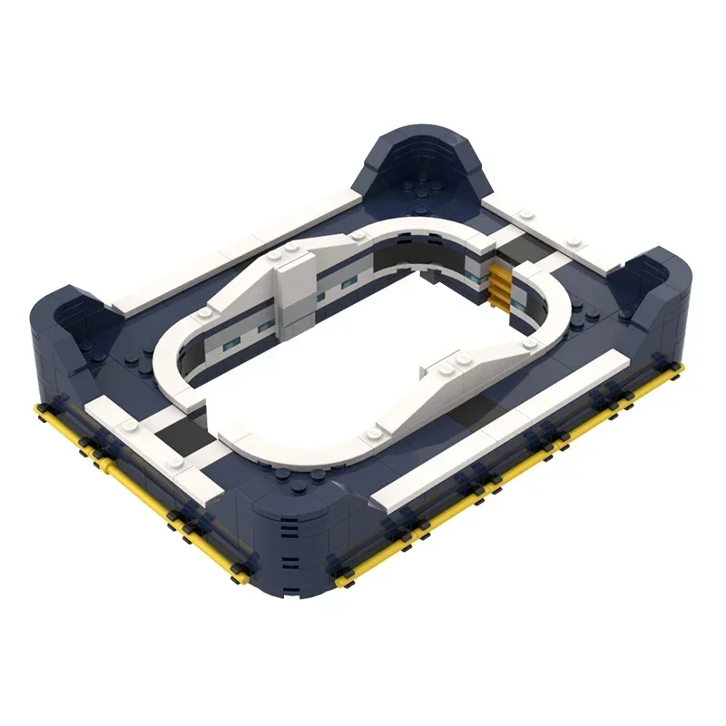 モックビルディングブリック ザ・ムーンプール サブナウティカ ﻿   テクノロジー モジュール式宇宙基地 モデルブロック ギフト クリスマス おもちゃ DIY セット 組み立て