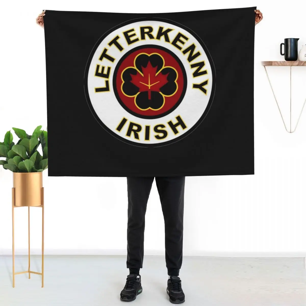 

letterkenny Irish Throw Blanket No Pilling Soft Warm Blanket for Bed