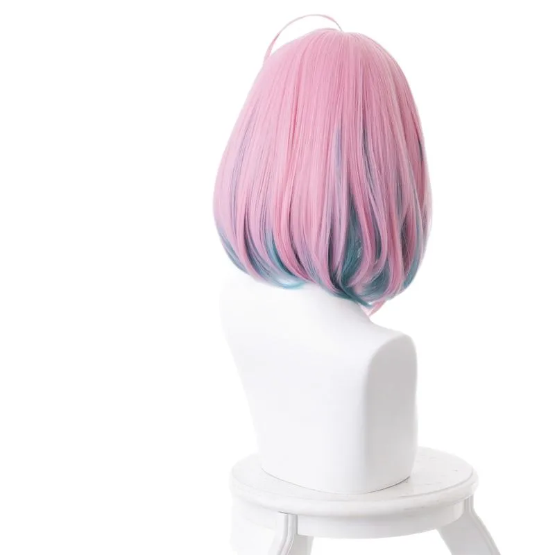 Peruka do cosplayu Cinderella Girls z Idolmaster: Ayaumi's Dream z gradientem kolorów do cosplayu