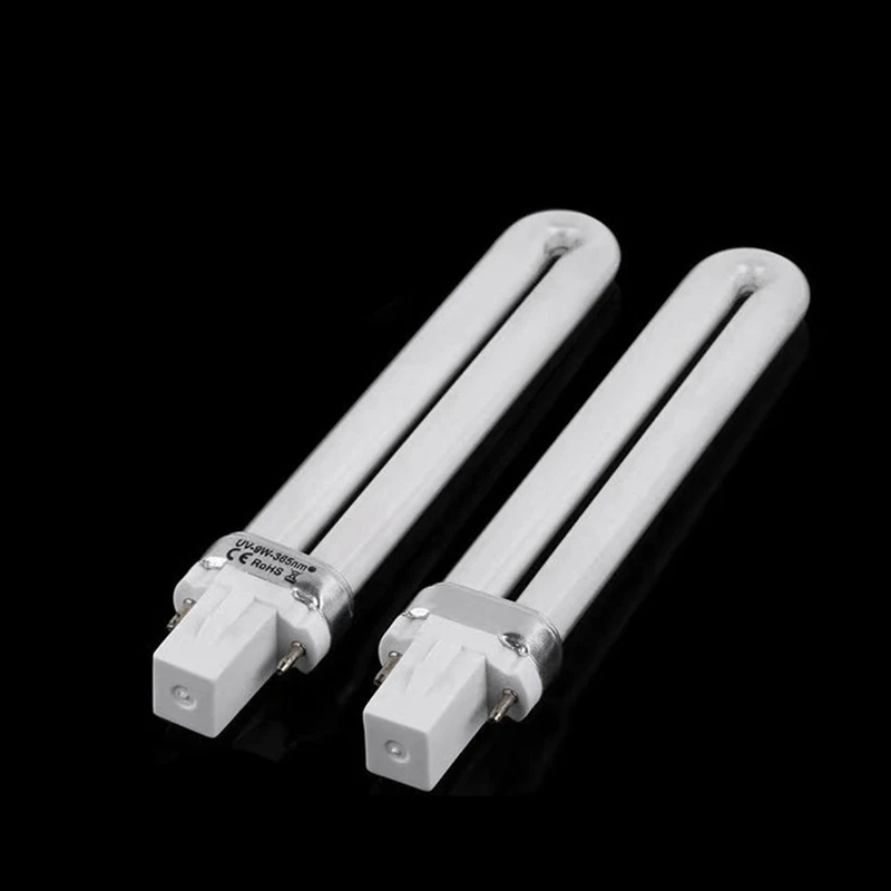 10PCS 9W Nail Uv Machine 365Nm Lamp Bulb Tube