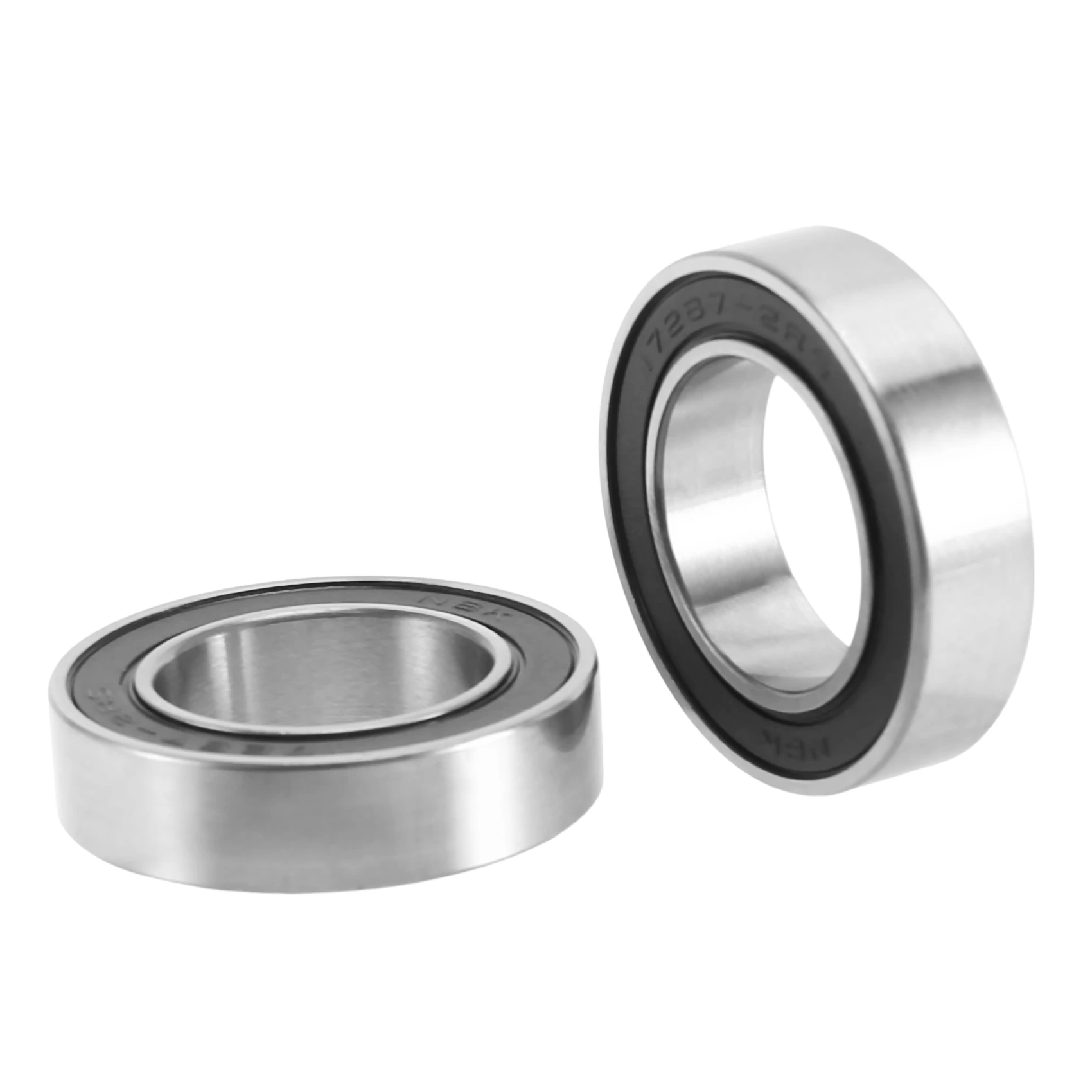 自転車ホイール用ボールベアリング,ボトムブラケット修理ベアリング,17287-2rs 17287rs,17x28x7mm, 10個