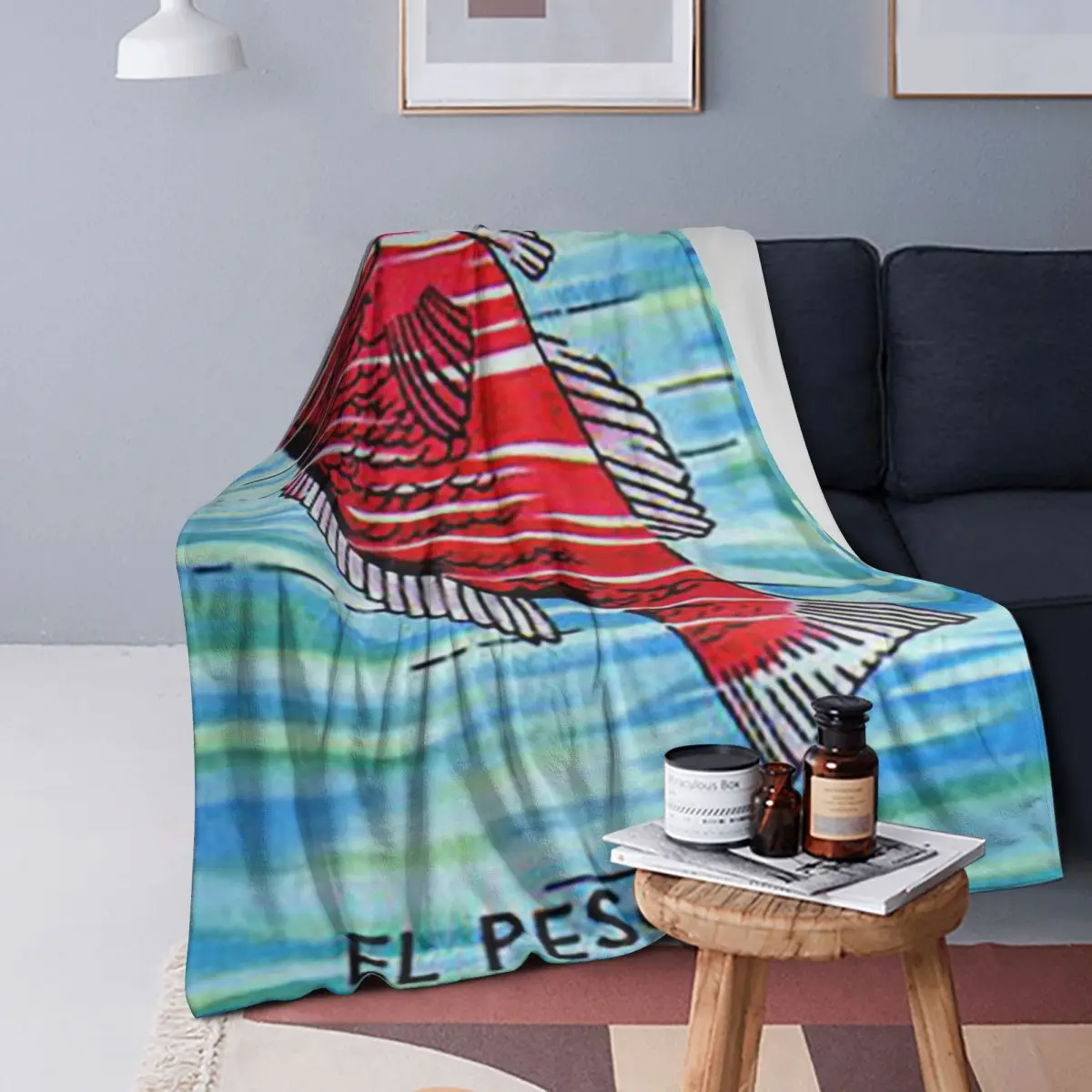 

Одеяла с мексиканской лотереей и карточками бинго, мягкое теплое фланелевое одеяло, постельное белье для кровати, гостиной, пикника, путешествия, домашний диван