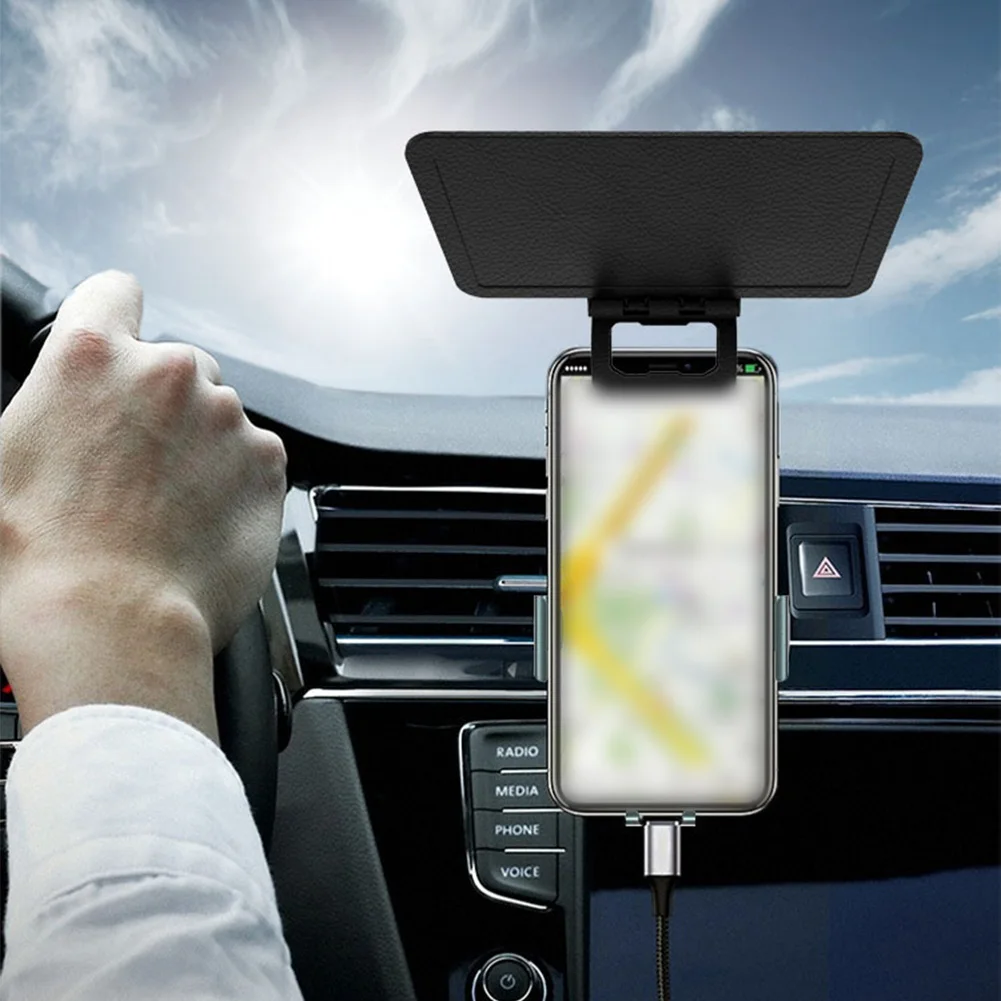 1/2PCS Mobile Phone Sun Visor Foldable Multi-angle Clip For Sunshade UV Protection Anti-Glared For Outdoor UV Protection Guard