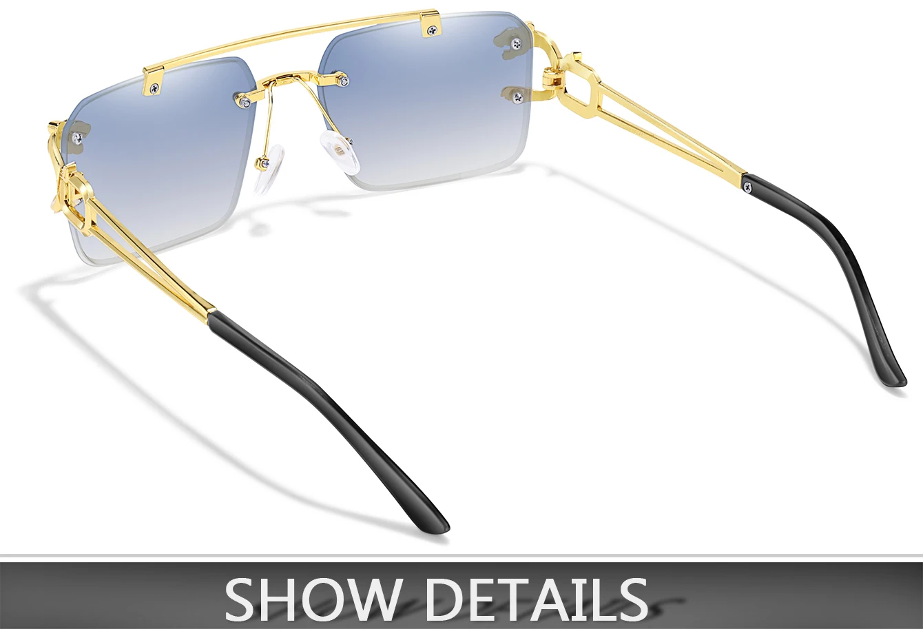 3 PAARE Sonnenbrille Leopardenmuster Metallbügel Männer Frauen Sport Fahrrad MTB Fahrrad Outdoor Wandern Laufen Winddichte Schutzbrille UV400 – Detail 9