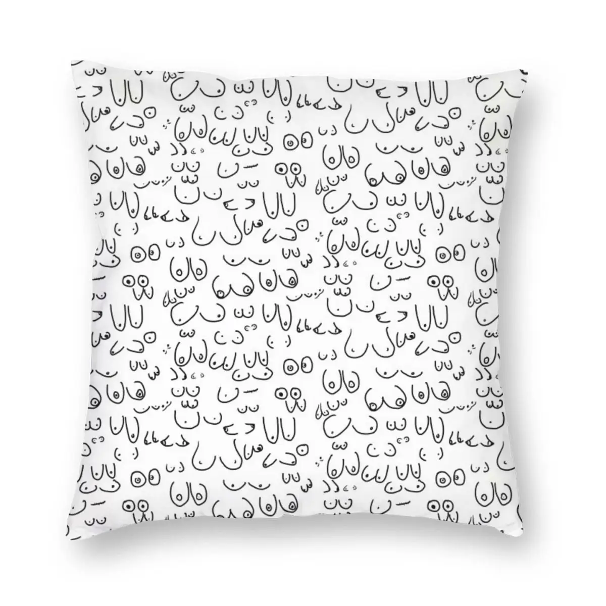 

Квадратная наволочка с разными видами груди, наволочка, подушка, подушка для дома, спальни, автомобиля