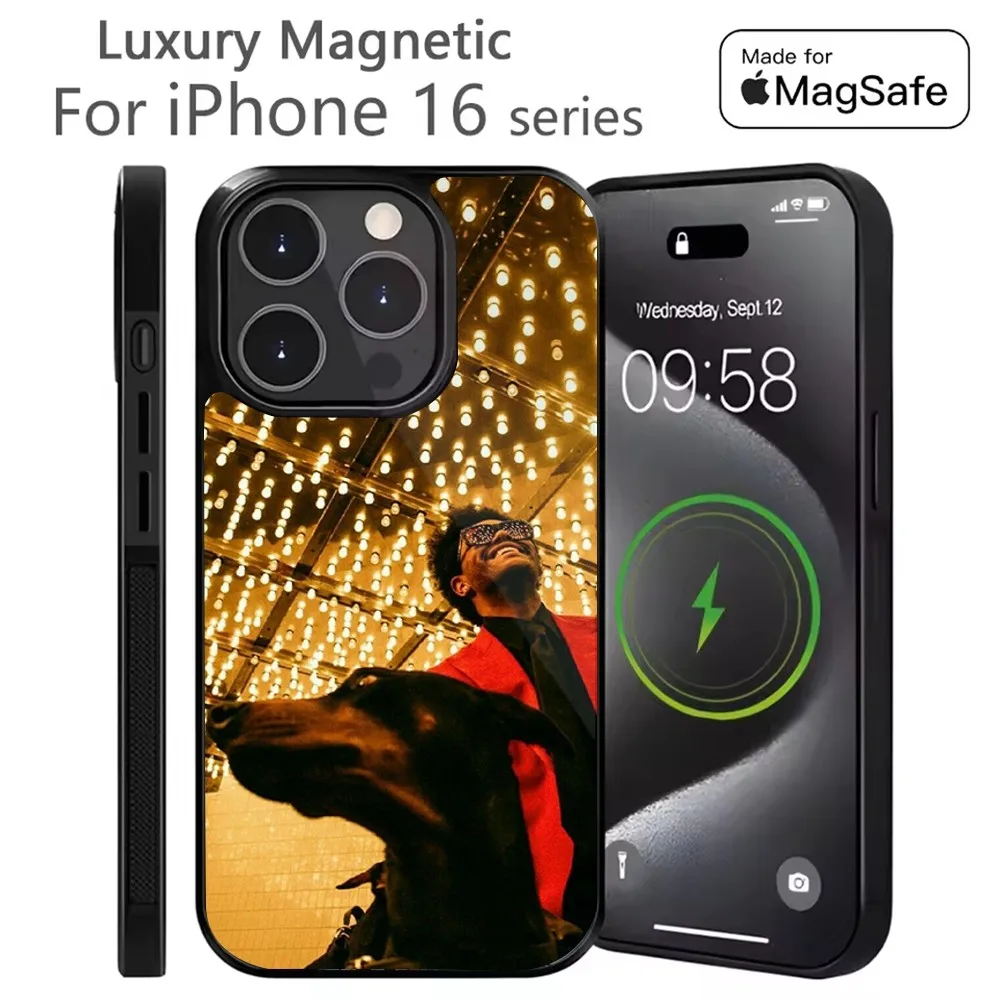

T-The Weeknd XO Singer Phone Case For iPhone 16,15,14,13,12,11,Plus,Pro,Max Mini Magsafe Magnetic Wireless Charging