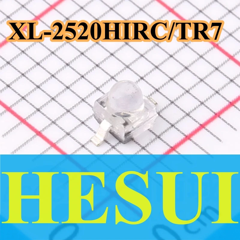 1/50PCS Infrared emission tube XL-2520HIRC/TR7 Original SMD 2.3x2.1mm