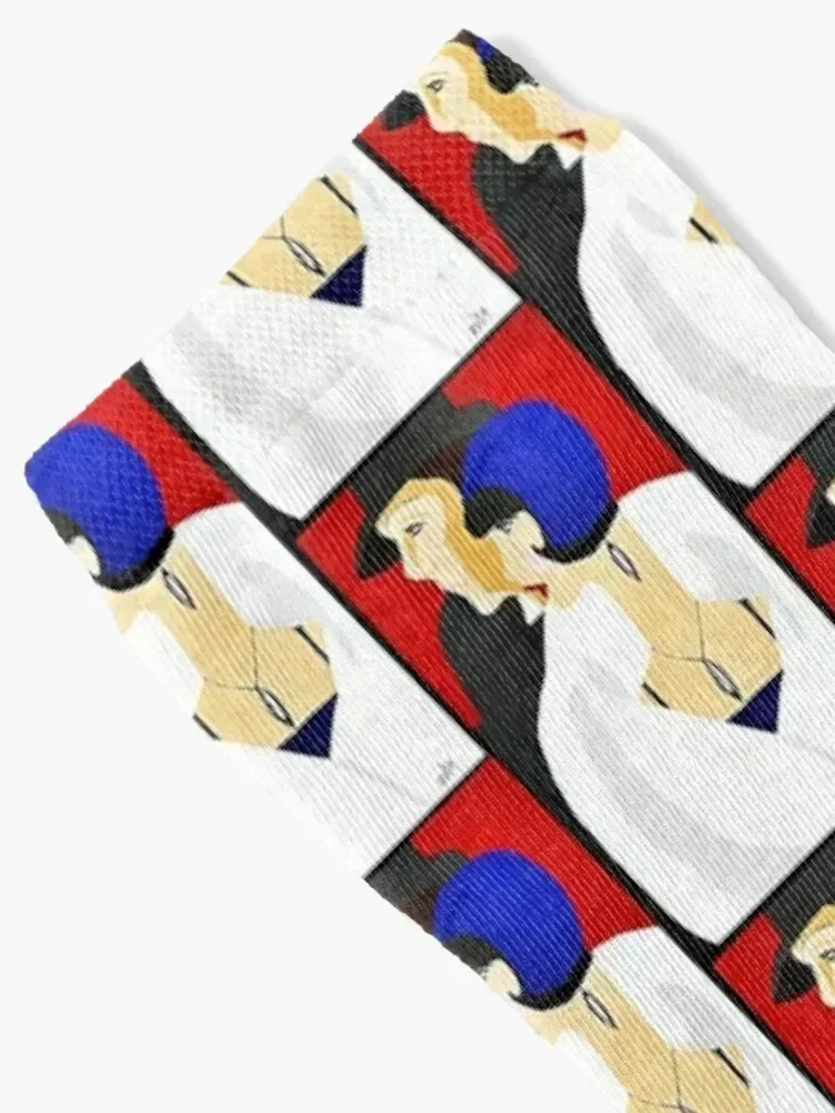 Art Deco Fisher/Robinson Socks custom sports Stockings custom Rugby Socks Female Men's