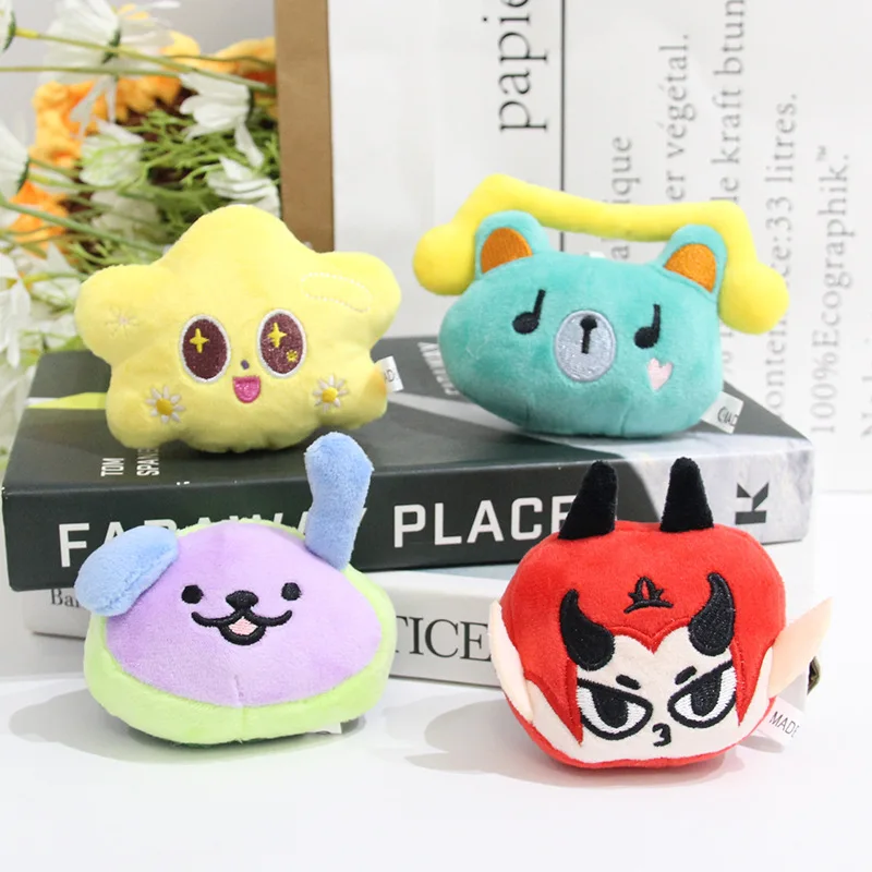 16styles Thailand GMMTV CP Plush Keychain Cartoon Filling Cotton Pendant JAIDEE BABII WIN ForceBook AouBoom Fans Birthday Gift