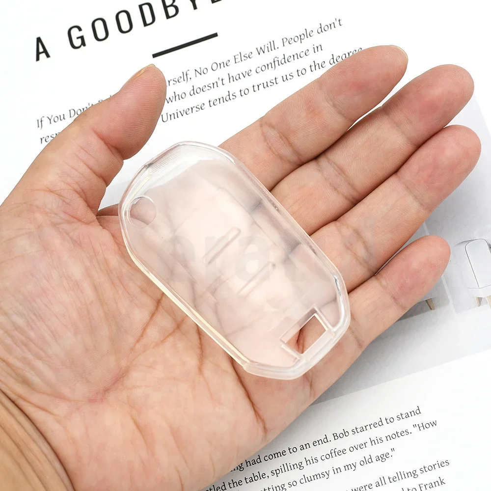 Transparent TPU Fob For Peugeot 307 308 508 208 301 2008 3008 5008 Expert Car Key Case Cover For Citroen C3 C4 C5 Cactus C6 C8