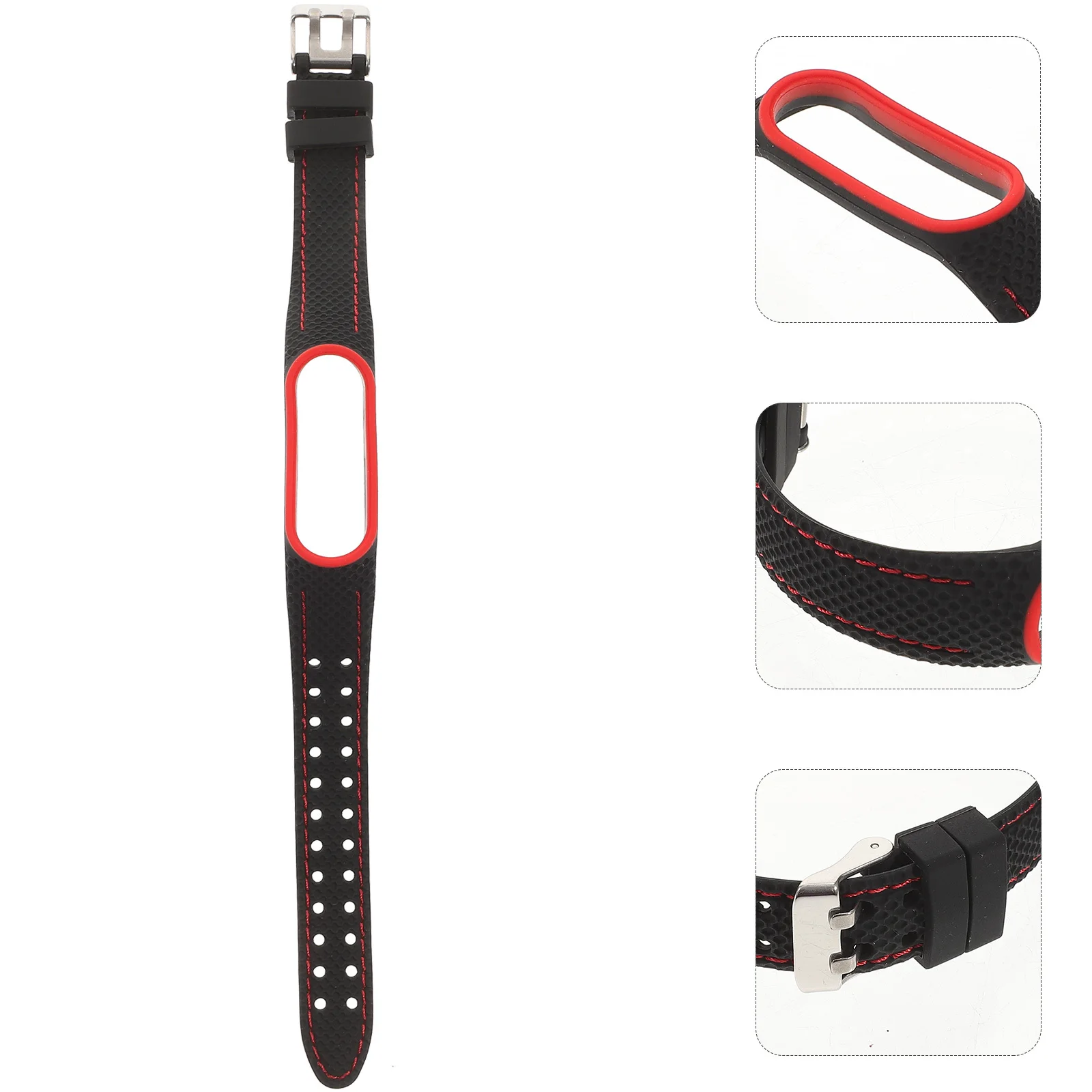 

Practical Watch Strap Silicone Replaceable Women's Watchband Bands Mi Replacement Smartband Straps Exquisite Craftsmanship